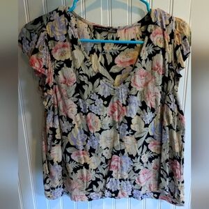 Women's floral blouse